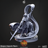 Shaspen, Enigmatic Pilgrim 3D-printed model